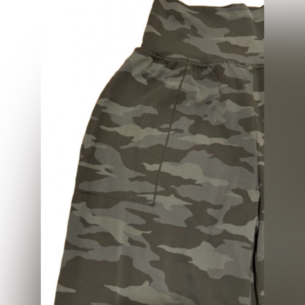 Athleta Salutation gray camo baggy joggers w pckts SZ S - Picture 5 of 8